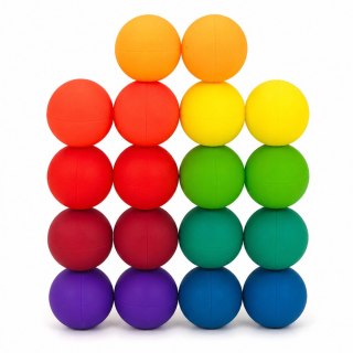Kulki Manipulacyjne Antystresowe Gra Logiczna Zręcznościowa Kolorowe LEAN TOYS