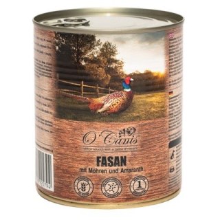 O'Canis Bażant z marchewką - monobiałkowa karma dla psa- 800g