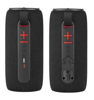 Głośnik Stripe TWS Bluetooth RGB Czarny Tracer