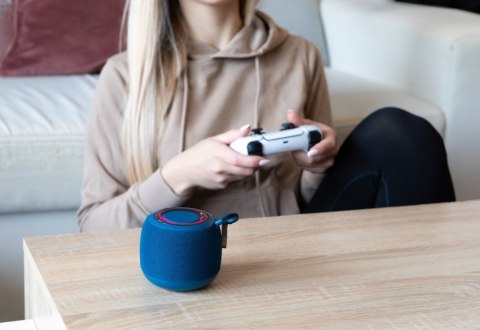 Głośnik bezprzewodowy Bluetooth 5W, BS-042, Niebieski Savio