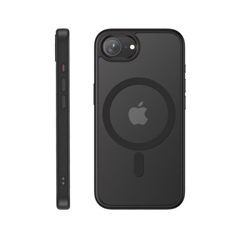 Hybrid Frost MAG Cover - Etui iPhone 17e / 16e MagSafe Czarne