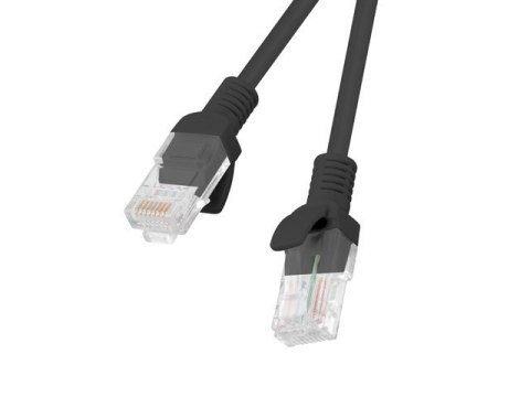 Patchcord UTP Lanberg PCU6-10CC-0050-BK (RJ45 - RJ45 ; 0,50m; UTP; kat. 6; kolor czarny)