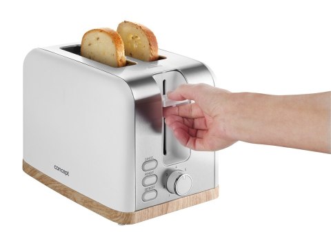 Toster Elwood TE2015 biały Concept
