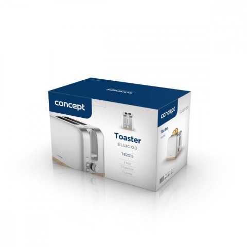 Toster Elwood TE2015 biały Concept
