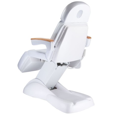 Fotel kosmetyczny elektryczny LUX BW-273B Biały