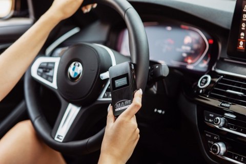 Alkomat elektrochemiczny MARS Bluetooth czarny