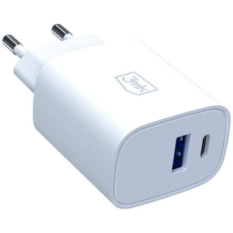 Ładowarka sieciowa 30W USB-A USB-C PD3.0 QC4+ FlowPower biała