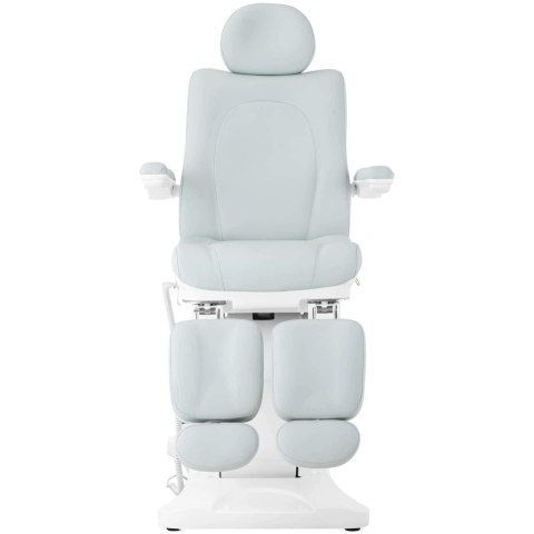 Fotel kosmetyczny podologiczny do tatuażu pedicure spa ROME - pistacjowy Physa