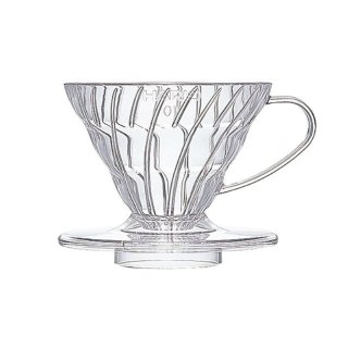 Drip plastikowy V60-01 HARIO clear
