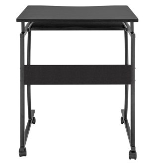 Biurko komputerowe mobilne Techly 600x480mm czarne Techly