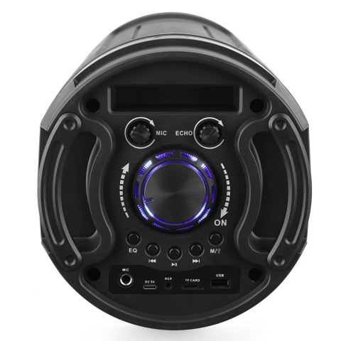 Głośnik FUNBOX KEG PRO MT3182 Karaoke/Bluetooth 5.0+EDR/FM/MP3?MicroSD/USB/Equalizer/AUX/Jack 6.3/Pilot/LED/RMS 50W/PMPO 1400W Media-Tech