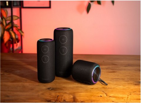 Głośnik bluetooth SIRIUS 2 MINI czarny moc 16W, LED, TWS Sencor