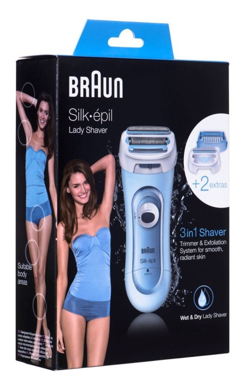 Golarka foliowa Braun LS 5160 (kolor niebieski)