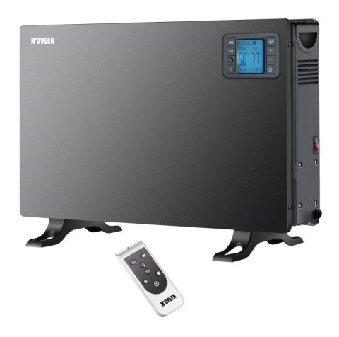Grzejnik konwektorowy NOVEEN CH7100 LCD Smart, czarny