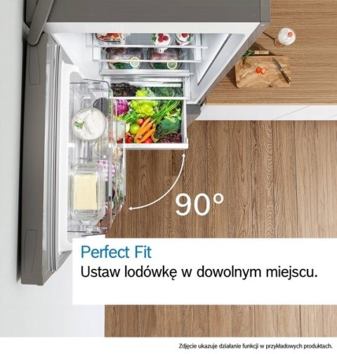 Chłodziarko-zamrażarka BOSCH KGN39VIEB