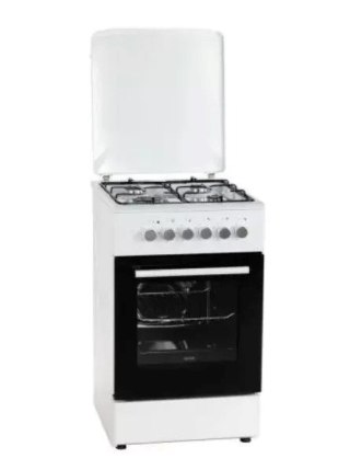 Kuchnia gazowo-elektryczna MPM MPM-56-KGM-04 | termoobieg | grill | ruszt żeliwny