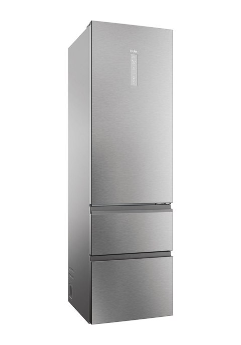 Lodówka Multi Door HAIER HTW5620DNMG Seria 5 Total No Frost 205 cm | FreshZone | MultiFlow | WiFi hOn | inox