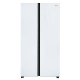 Lodówka Multi Door MPM-427-SBS-05/NL, wys. 177cm, Side By Side Total, Total No Frost, szklany front w kolorze białym