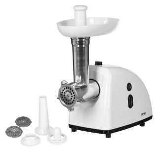 Maszynka do mięsa MPM MMM-05 720W 3 sitka z otworami, nasadki do wędlin i pasztecików