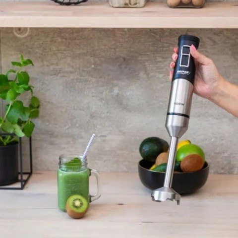 Blender ręczny MPM MBL-33M 1500W 9- stopniowa regulacja + TURBO
