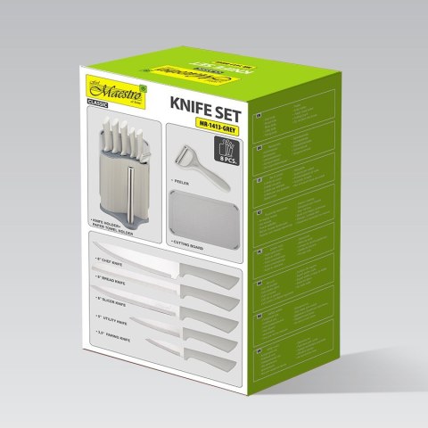 Zestaw kuchenny do krojenia MR-1413-GREY MAESTRO