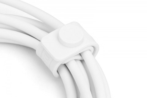 Kabel połączeniowy silikonowy USB-C - USB-C, USB 2.0 60W, 0,5m Biały Digitus