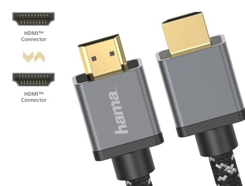 Kabel premium HDMI 2.1 ultra high speed 3m Hama