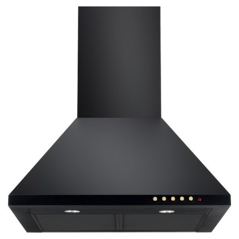 Okap kominowy AKPO WK-4 CLASSIC GOLD 60 cm | LED | czarny