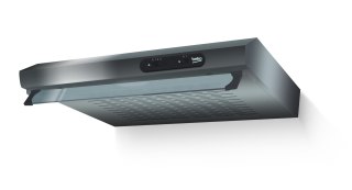 Okap podszafkowy BEKO CFB6310X 60 cm | 160 m3/h | LED | inox