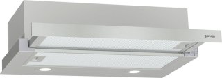 Okap teleskopowy GORENJE TH62E4X 60 cm | sterowanie dotykowe | LED | inox