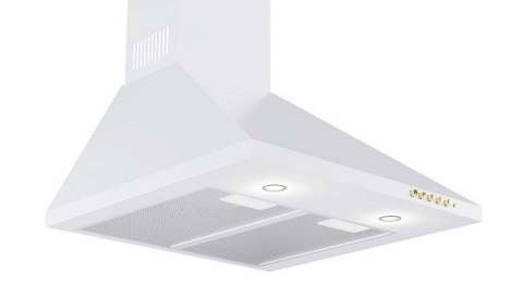 Okap kominowy AKPO WK-4 CLASSIC GOLD 50 cm | LED | biały