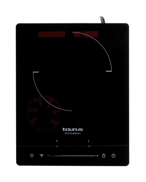 Kuchenka indukcyjna nastawna Taurus Darkfire | 2000 W | timer 3h | sterowanie dotykowe | czarny