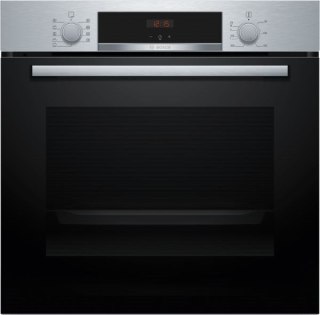 Piekarnik elektryczny Bosch HBA514BS3 Serie 4 71 l | termoobieg 3D | szybkie nagrzewanie | Hydroliza | inox