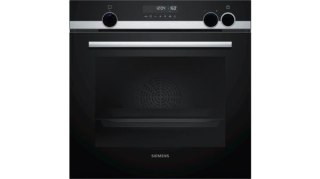 Piekarnik parowy Siemens HR538ABS1 iQ500 71 l | AddedSteam | FastPreheat | CoolStart | czarno-stalowy