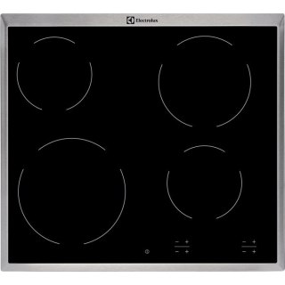 Płyta ceramiczna ELECTROLUX EHF16240XK 60 cm | 4 pola | wskaźnik ciepła resztkowego | timer | czarny