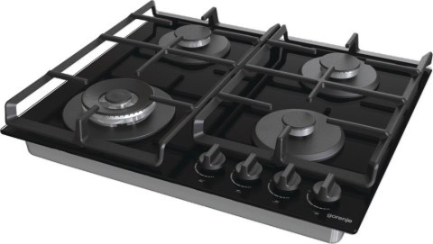 Płyta gazowa Gorenje GTW641EB 60 cm | 4 palniki | ruszty żeliwne | zapłon elektryczny | czarny