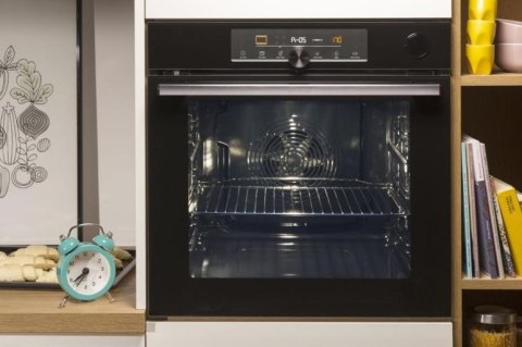 Piekarnik elektryczny Gorenje BO6737E02BG 77 l | termoobieg | grill | czyszczenie parowe | czarny