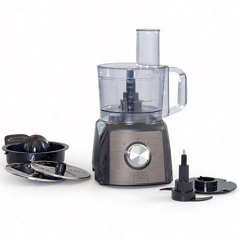 Robot kuchenny Black+Decker BXFPA1200E 1200W | 1,5l | 3 tarcze | 2 poziomy prędkości | 300 x 200 x 400 mm
