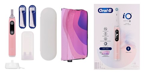 Szczoteczka elektryczna Oral-B iO Series 6 Pink Sand Luxe Edition