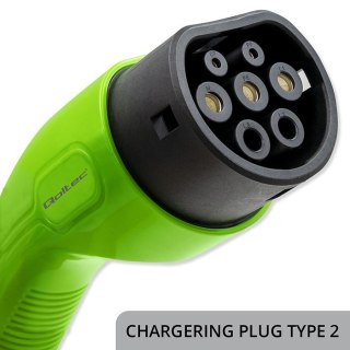Mobilna ładowarka do samochodu elektrycznego EV z regulacją 2w1 Typ2 | 3.5kW | 230V | LCD | Przenośna | Wallbox | 5m