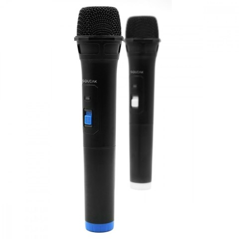 Zestaw mikrofonów do KARAOKE VocalDuo 2,4G 30 metrów zasięgu SQUEAK