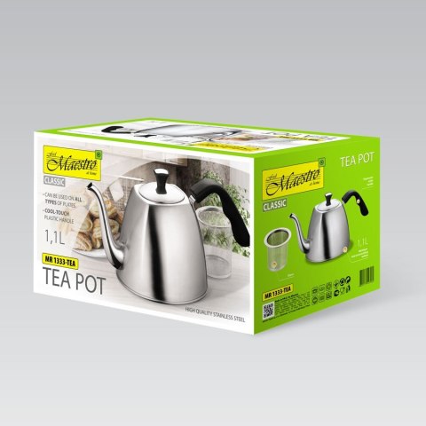 Czajniczek stalowy 1,1L MR-1333-Tea MAESTRO