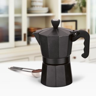 Kawiarka aluminiowa (3 filiżanki; 150 ml) MR-1666-3-BLACK MAESTRO