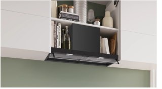 Okap zintegrowany DBB85CC60 Serie 4 80 czarny czyste szkło