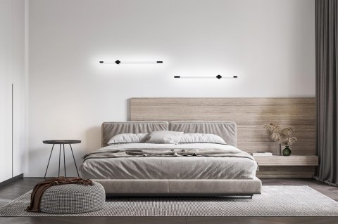 Lampa ścienna LED Activejet AJE-LUNGO Black