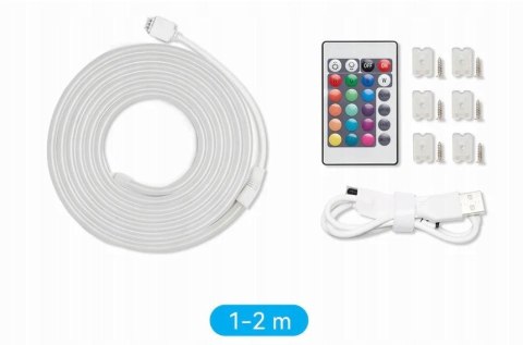 Taśma LED Vention Silicone Neon z pilotem IR zasilanie USB 5V 2m