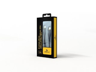 Kabel USB C(M) do USB C(M) 1.5M czarny Gembird