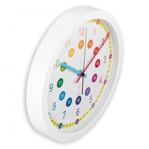 Zegar ścienny Easy learning sal 30cm Hama