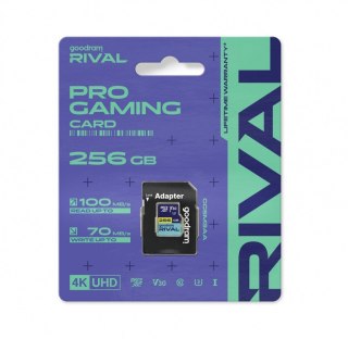 Karta pamięci microSD 256GB Rival UHS-I V30 U3 C10 100/70MBs