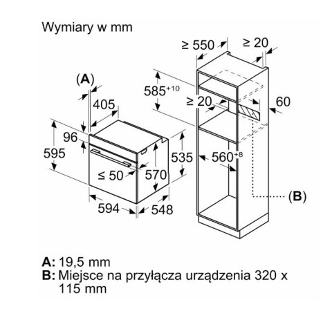 Piekarnik HBA334EB4